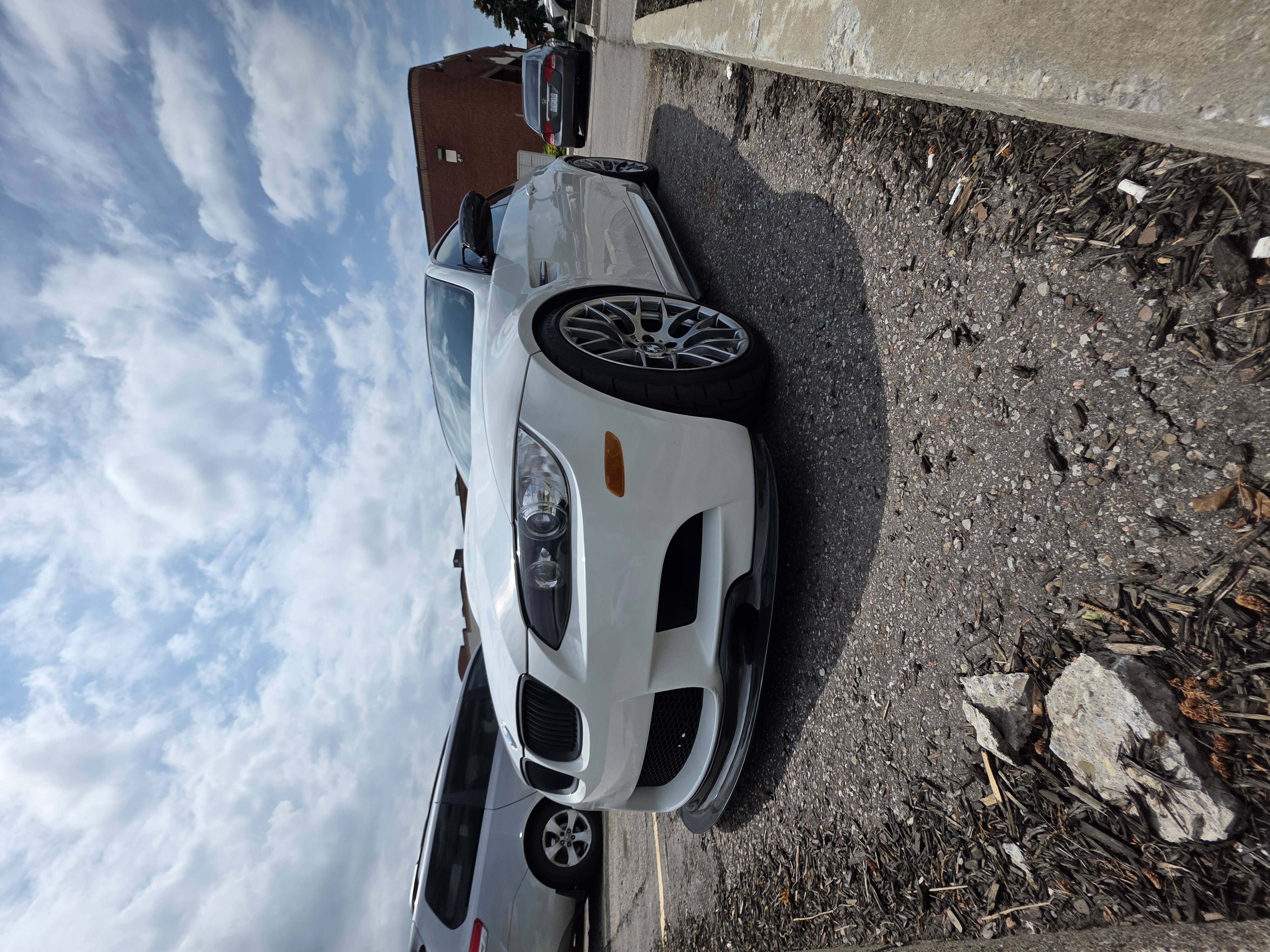 White BMW M3