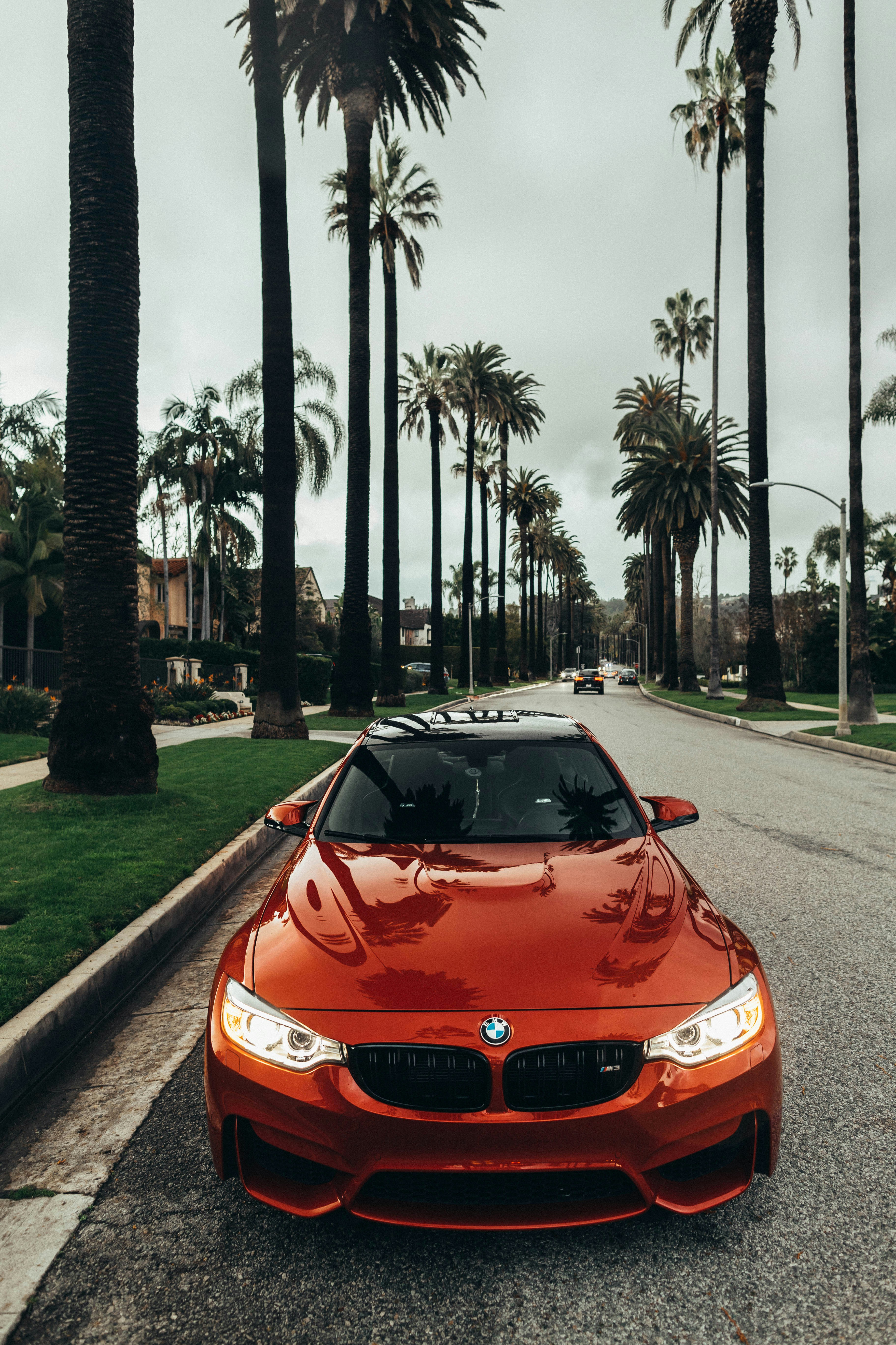 Orange BMW M4